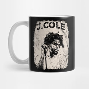 Vintage Distressed J. Cole Mug